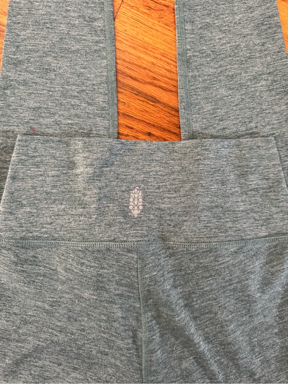 Free People Movement Heather Blue Never Better Leggings